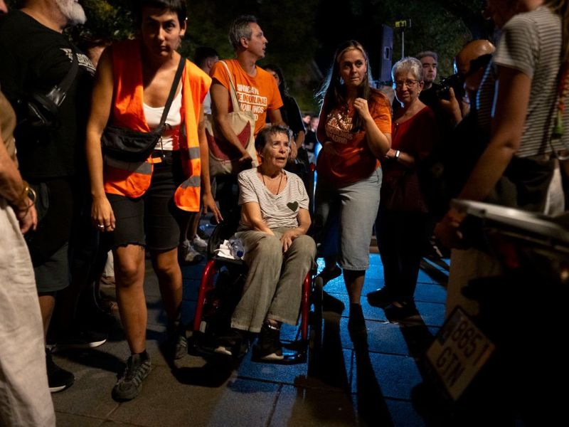 Ni una Maricarmen más: protestan en Madrid contra desahucios