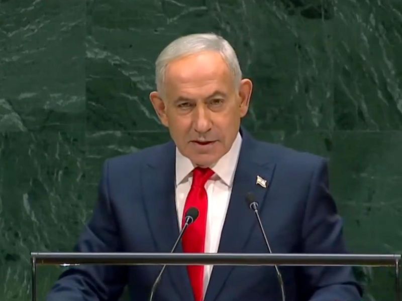 Entre abucheos y el retiro de diplomáticos, Netanyahu niega genocidio en Gaza Entre abucheos y el retiro de diplomáticos, Netanyahu niega genocidio en Gaza