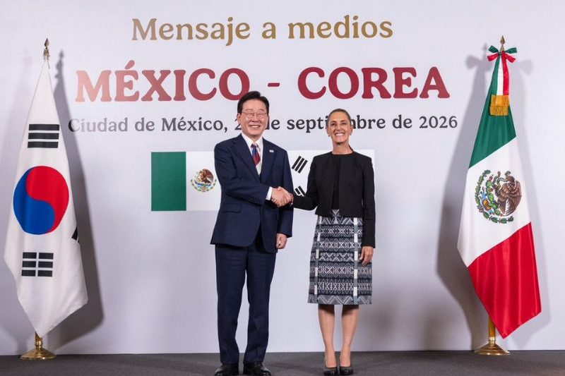 Comercio, cultura, IA: México y Corea pactan 17 acuerdos de cooperación