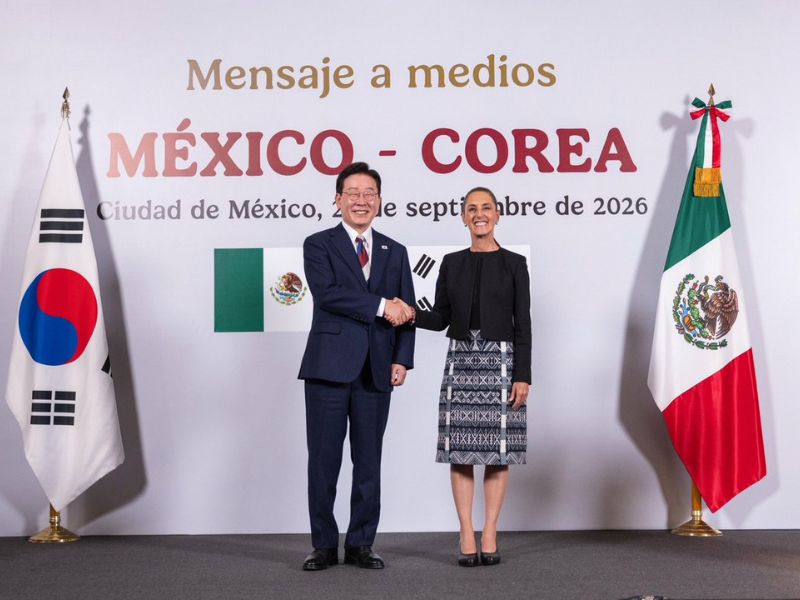 Comercio, cultura, IA: México y Corea pactan 17 acuerdos de cooperación Comercio, cultura, IA: México y Corea pactan 17 acuerdos de cooperación