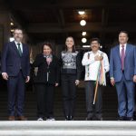 “La justicia no puede ser distante ni indiferente”: Hugo Aguilar rinde su primer informe