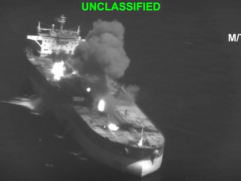 Tensión en el Golfo de Omán: EU ataca tres petroleros iraníes