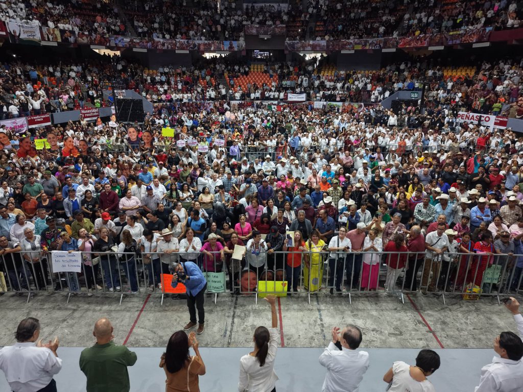 Sheinbaum asamblea Sonora