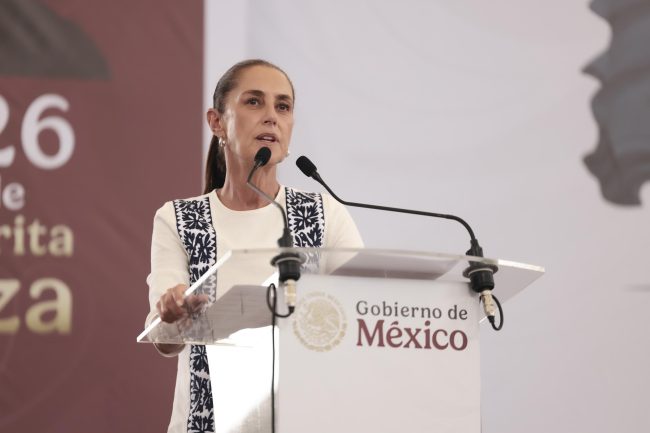 Sheinbaum élite gobierno extranjero