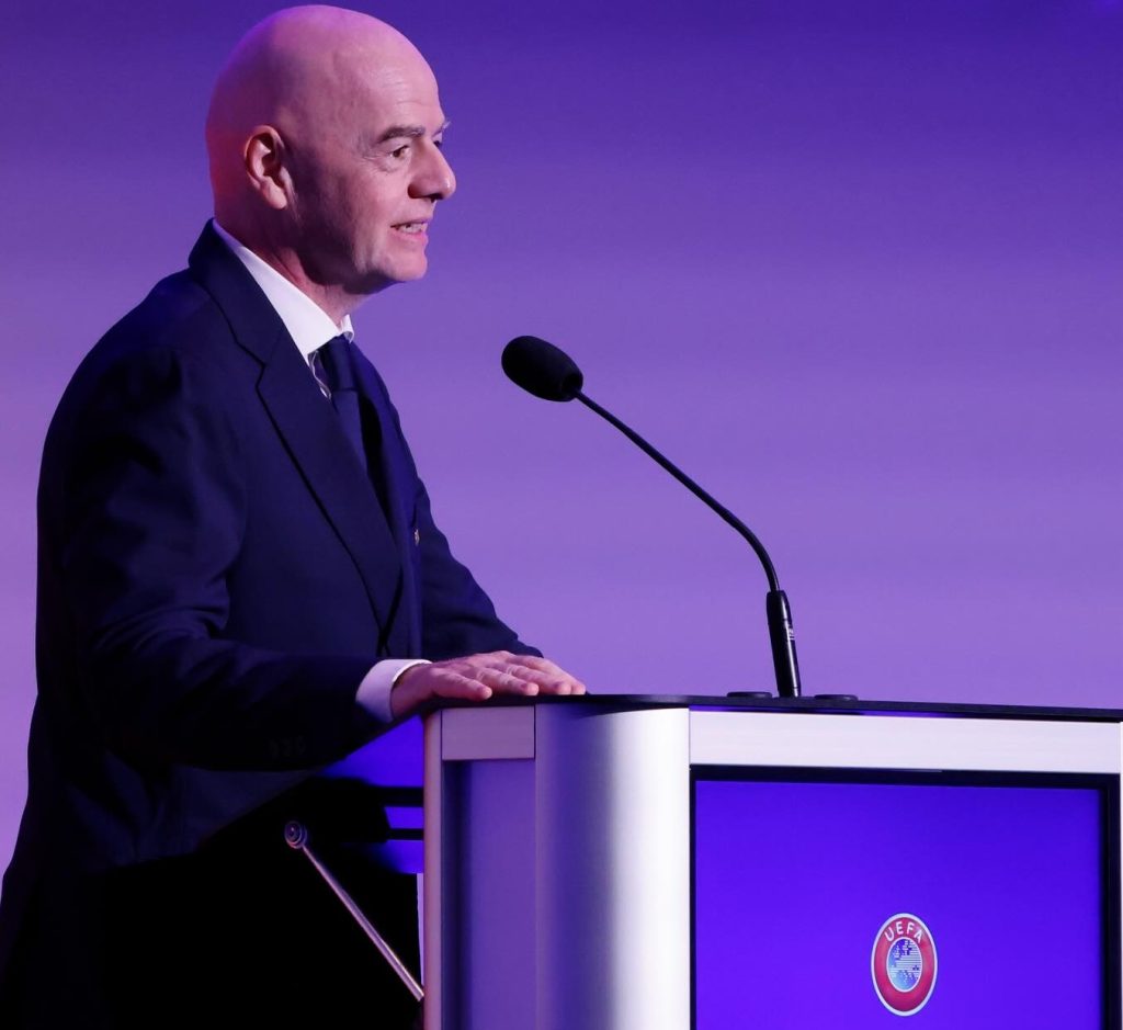 UEFA FIFA INFANTINO
