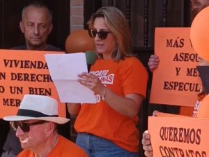 Tras movilizaciones, Maricarmen Abascal recuperará su vivienda en Madrid “No vamos a consentir que se nos den migajas”: Sindicato de Inquilinas