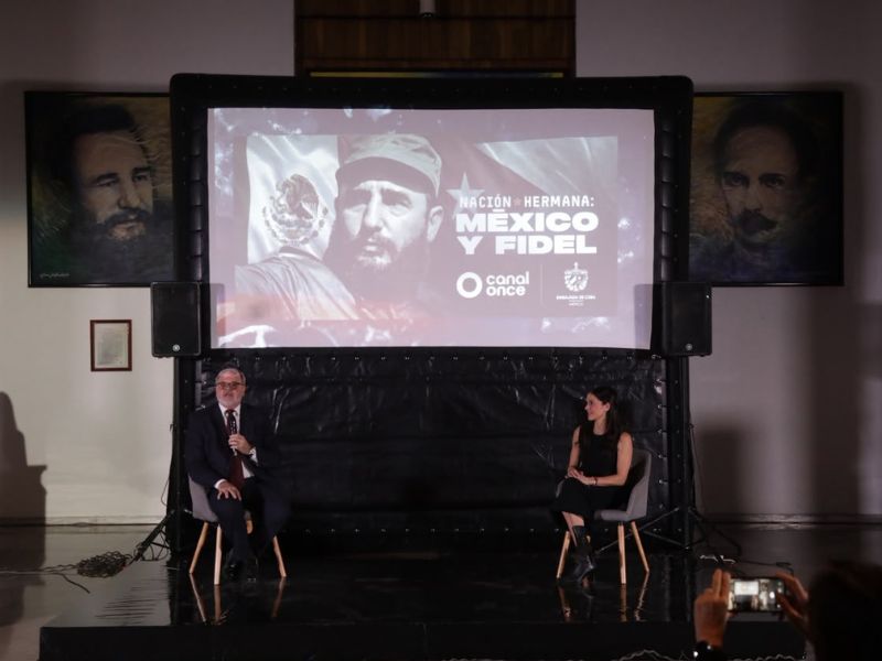«Nación hermana: México y Fidel», documental de Canal Once "Nación hermana: México y Fidel", documental de Canal Once