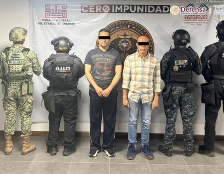 Operación Enjambre: autoridades detienen a alcalde y exalcalde de Suchiapa Operación Enjambre: autoridades detienen a alcalde y exalcalde de Suchiapa