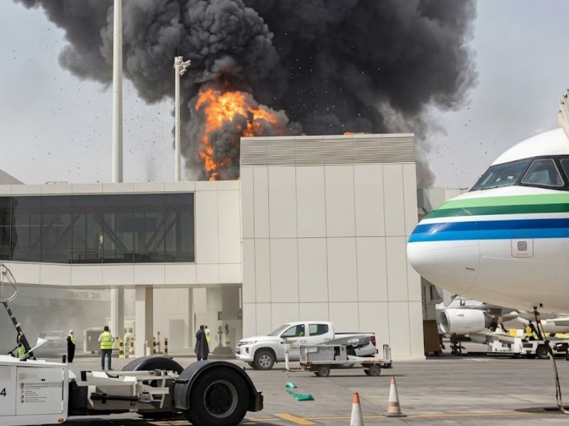Crisis entre hutíes y Arabia Saudita escala con ataques a aeropuerto Crisis entre hutíes y Arabia Saudita escala con ataques a aeropuerto
