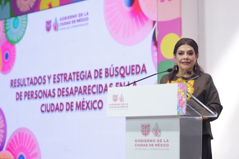 Aumentan 68% las localizaciones de personas desaparecidas en CDMX: Brugada