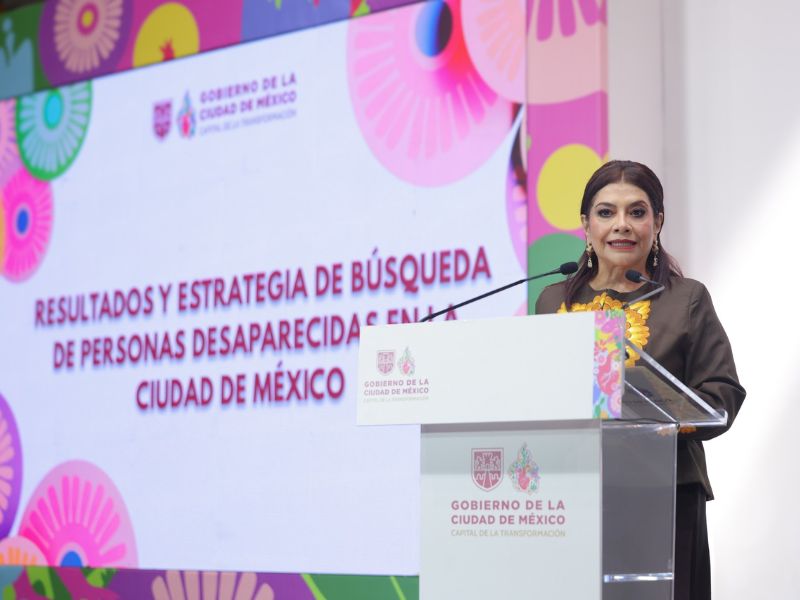 Aumentan 68% las localizaciones de personas desaparecidas en CDMX: Brugada