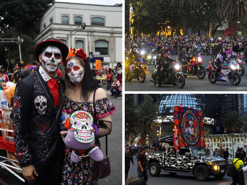 Mega Procesión de las Catrinas: un recorrido de color, música y tradición
