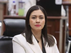 Blanca Yassahara Cruz García, presidenta provisional del INE,