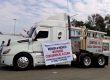 Transportistas se movilizan en 19 estados y protestan en la CDMX para exigir seguridad en carreteras. Mientras que, Segob reporta 38 puntos de manifestación y bloqueos en Tlaxcala y Veracruz.
